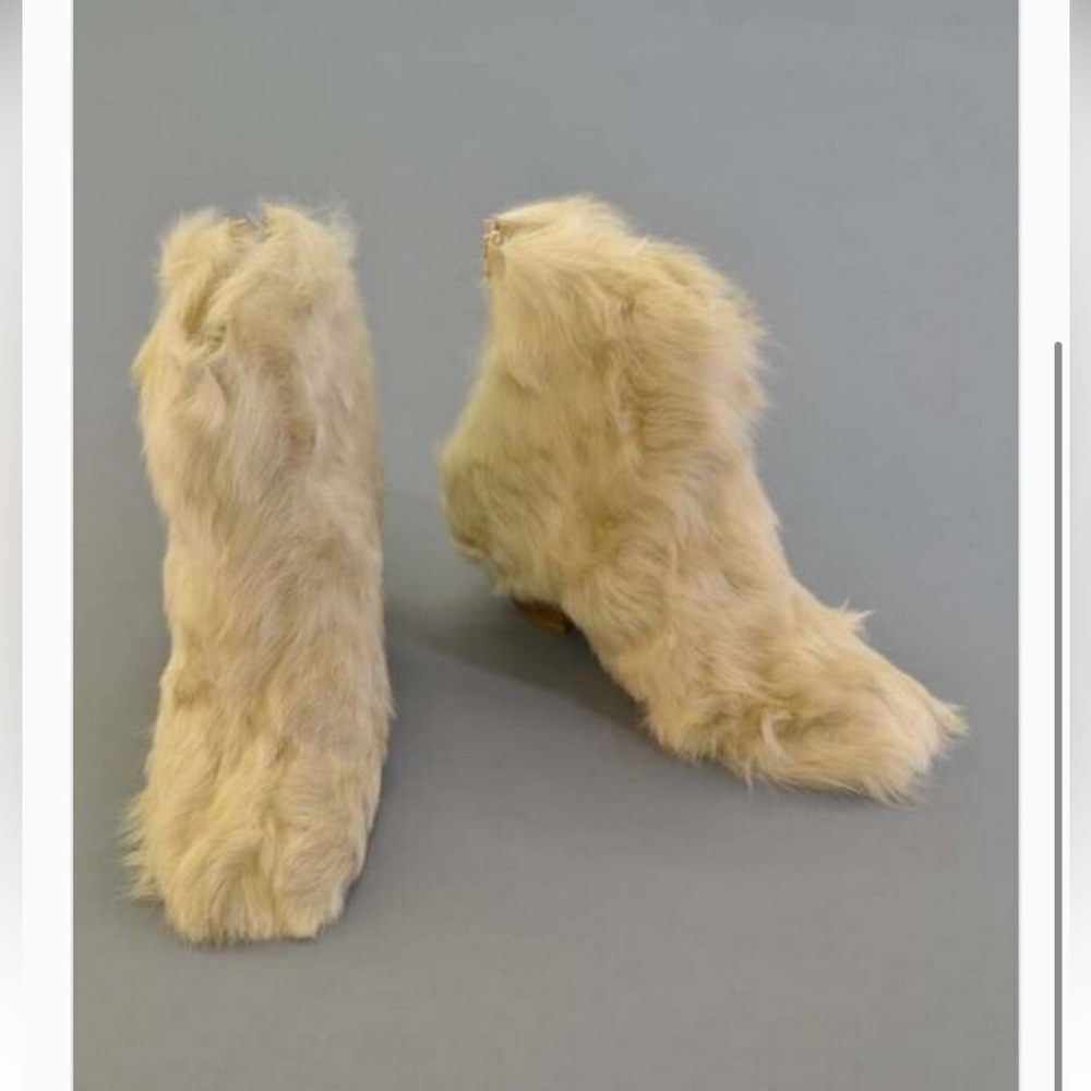 A.F. Vandevorst boots Fur size 40 From 2005 line - Picture 1 of 4